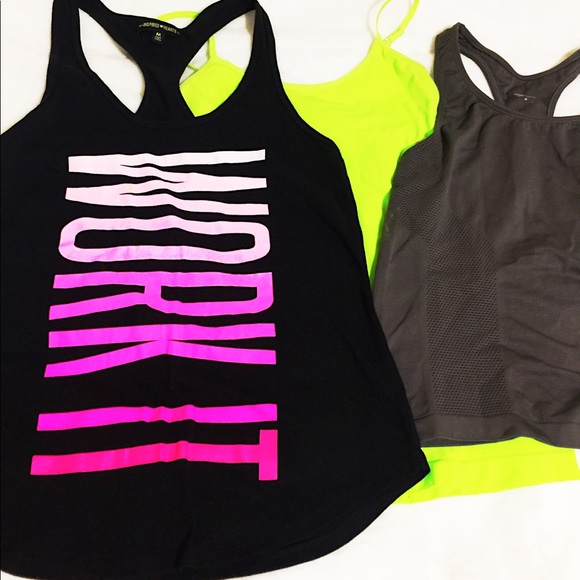 Tops - 🏃🏻♀️Bundle of 3, Active Workout Wear Tanks